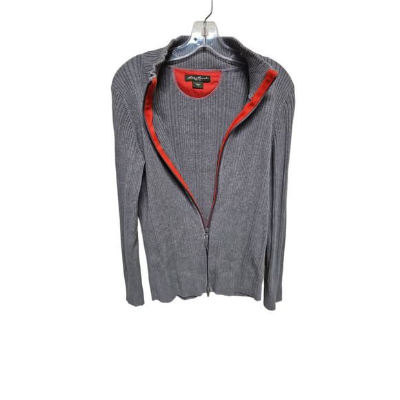 Eddie Bauer Men's Full Zip Sweater - Picture 3 of 8